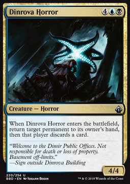 Dinrova Horror⁣ - Battlebond⁣ (Uncommon)⁣ [220]