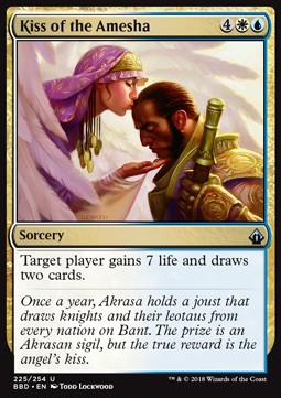 Kiss of the Amesha⁣ - Battlebond⁣ (Uncommon)⁣ [225]