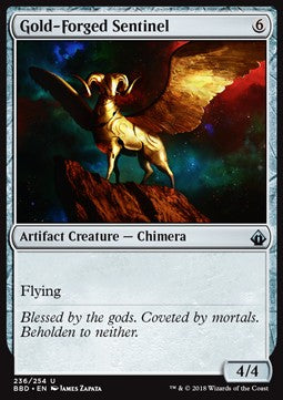 Gold-Forged Sentinel⁣ - Battlebond⁣ (Uncommon)⁣ [236]