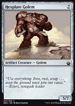 Hexplate Golem⁣ - Battlebond⁣ (Common)⁣ [237]