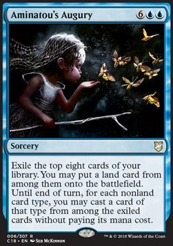 Aminatou's Augury⁣ - Commander 2018⁣ (Rare)⁣ [6]