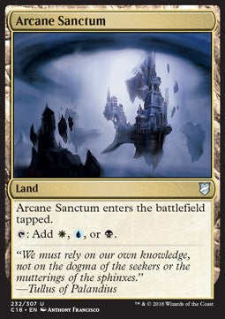 Arcane Sanctum⁣ - Commander 2018⁣ (Uncommon)⁣ [232]