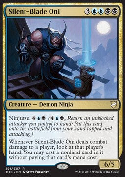 Silent-Blade Oni⁣ - Commander 2018⁣ (Rare)⁣ [191]