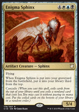 Enigma Sphinx⁣ - Commander 2018⁣ (Rare)⁣ [178]