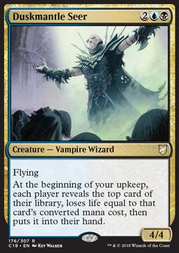 Duskmantle Seer⁣ - Commander 2018⁣ (Rare)⁣ [176]