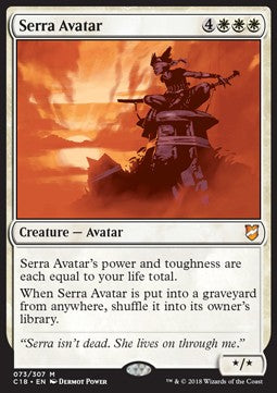 Serra Avatar⁣ - Commander 2018⁣ (Mythic)⁣ [73]