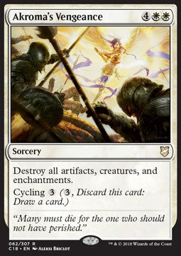 Akroma's Vengeance⁣ - Commander 2018⁣ (Rare)⁣ [62]
