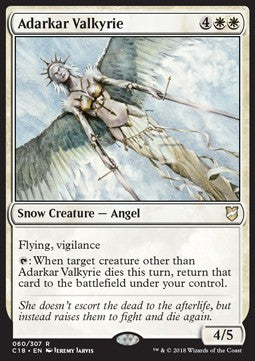 Adarkar Valkyrie⁣ - Commander 2018⁣ (Rare)⁣ [60]