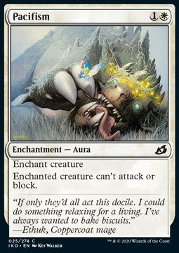 Pacifism⁣ - Ikoria: Lair of Behemoths⁣ (Common)⁣ [25]