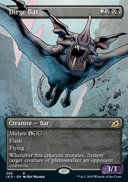 Dirge Bat (V.1)⁣ - Ikoria: Lair of Behemoths: Extras⁣ (Rare)⁣ [289]
