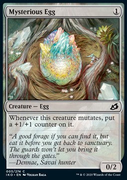 Mysterious Egg⁣ - Ikoria: Lair of Behemoths⁣ (Common)⁣ [3]