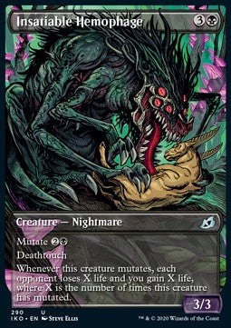Insatiable Hemophage⁣ - Ikoria: Lair of Behemoths: Extras⁣ (Uncommon)⁣ [290]