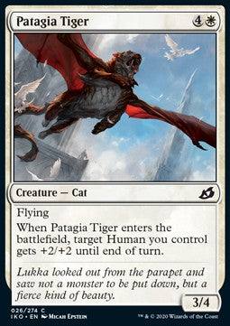 Patagia Tiger⁣ - Ikoria: Lair of Behemoths⁣ (Common)⁣ [26]