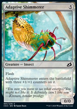 Adaptive Shimmerer⁣ - Ikoria: Lair of Behemoths⁣ (Common)⁣ [1]