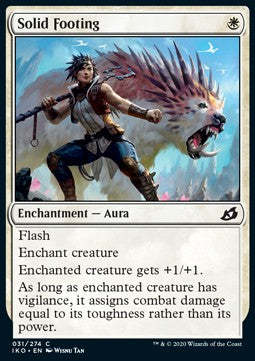 Solid Footing⁣ - Ikoria: Lair of Behemoths⁣ (Common)⁣ [31]