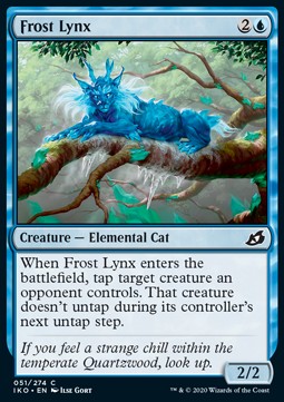 Frost Lynx⁣ - Ikoria: Lair of Behemoths⁣ (Common)⁣ [51]