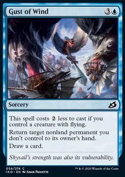 Gust of Wind⁣ - Ikoria: Lair of Behemoths⁣ (Common)⁣ [54]