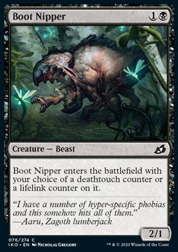 Boot Nipper⁣ - Ikoria: Lair of Behemoths⁣ (Common)⁣ [76]