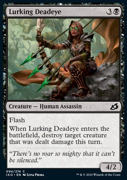 Lurking Deadeye⁣ - Ikoria: Lair of Behemoths⁣ (Common)⁣ [94]