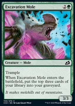 Excavation Mole⁣ - Ikoria: Lair of Behemoths⁣ (Common)⁣ [150]