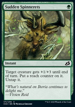 Sudden Spinnerets⁣ - Ikoria: Lair of Behemoths⁣ (Common)⁣ [171]