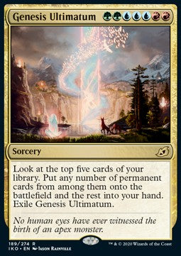 Genesis Ultimatum⁣ - Ikoria: Lair of Behemoths⁣ (Rare)⁣ [189]