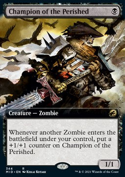 Champion of the Perished⁣ - Innistrad: Midnight Hunt: Extras⁣ (Rare)⁣ [344]