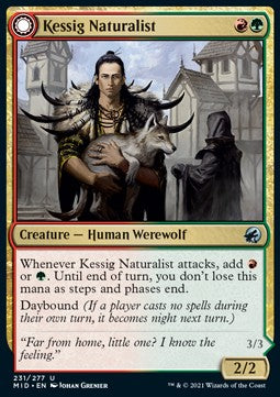 Kessig Naturalist // Lord of the Ulvenwald - Innistrad: Midnight Hunt (Uncommon) [MID-231]