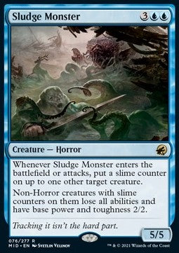 Sludge Monster - Innistrad: Midnight Hunt (Rare) [MID-76]