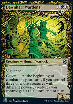 Dawnhart Wardens⁣ - Innistrad: Midnight Hunt: Extras⁣ (Uncommon)⁣ [308]