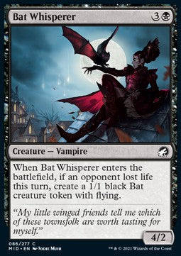 Bat Whisperer - Innistrad: Midnight Hunt (Common) [MID-86]