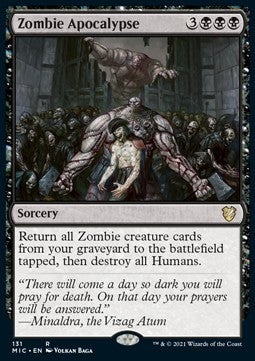 Zombie Apocalypse - Commander: Innistrad: Midnight Hunt (Rare) [MIC-131]