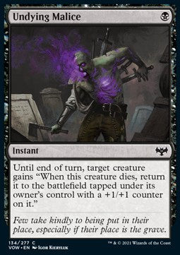 Undying Malice - Innistrad: Crimson Vow (Common) [VOW-134]
