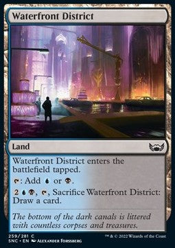 Waterfront District⁣ - Streets of New Capenna⁣ (Common)⁣ [259]