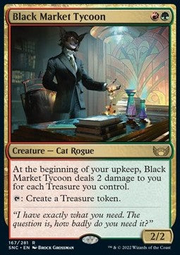 Black Market Tycoon⁣ - Streets of New Capenna⁣ (Rare)⁣ [167]