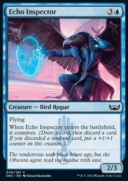 Echo Inspector⁣ - Streets of New Capenna⁣ (Common)⁣ [40]