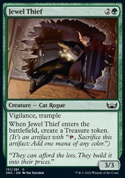 Jewel Thief⁣ - Streets of New Capenna⁣ (Common)⁣ [151]