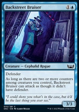 Backstreet Bruiser⁣ - Streets of New Capenna⁣ (Common)⁣ [35]