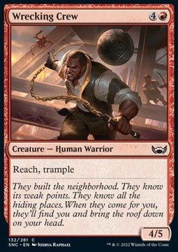 Wrecking Crew⁣ - Streets of New Capenna⁣ (Common)⁣ [132]