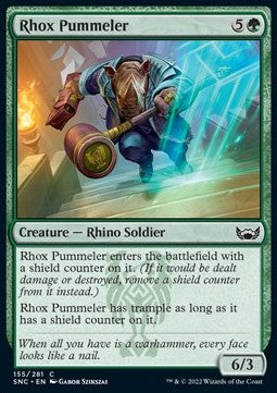 Rhox Pummeler⁣ - Streets of New Capenna⁣ (Common)⁣ [155]