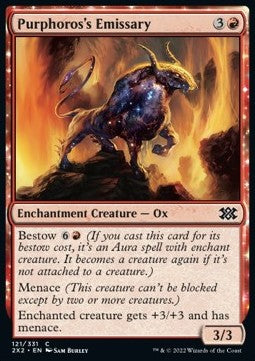 Purphoros's Emissary - Double Masters 2022 (Common) [2X2-121]