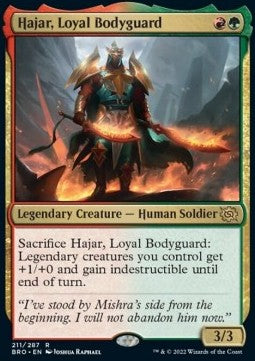Hajar, Loyal Bodyguard - The Brothers' War (Rare) [BRO-211]