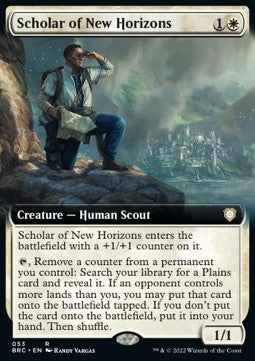 Scholar of New Horizons⁣ - Commander: The Brothers' War: Extras⁣ (Rare)⁣ [53]