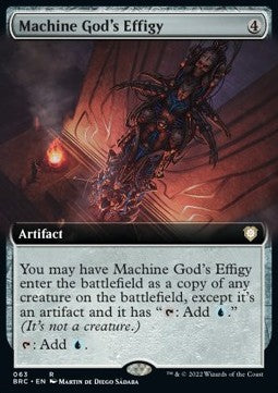 Machine God's Effigy⁣ - Commander: The Brothers' War: Extras⁣ (Rare)⁣ [63]