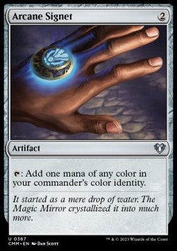Arcane Signet⁣ - Commander Masters⁣ (Uncommon)⁣ [367]