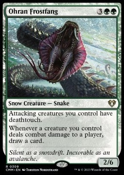 Ohran Frostfang⁣ - Commander Masters⁣ (Rare)⁣ [309]