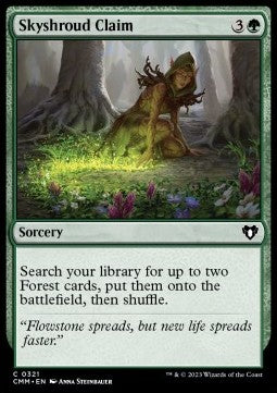 Skyshroud Claim⁣ - Commander Masters⁣ (Common)⁣ [321]