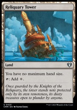 Reliquary Tower⁣ - Commander Masters⁣ (Uncommon)⁣ [425]