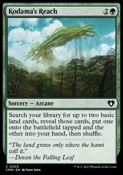Kodama's Reach⁣ - Commander Masters⁣ (Common)⁣ [300]