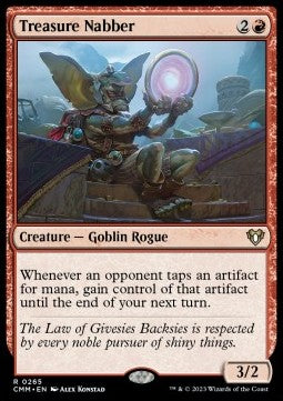 Treasure Nabber⁣ - Commander Masters⁣ (Rare)⁣ [265]